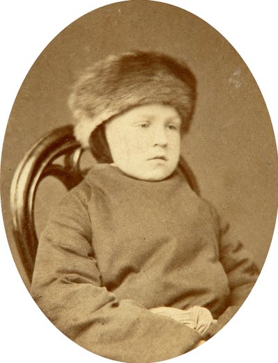 Fyodor Fyodorevich Dostoyevsky, zoon van de Russische auteur Fyodor Dostoyevsky, 1870s door Unbekannt