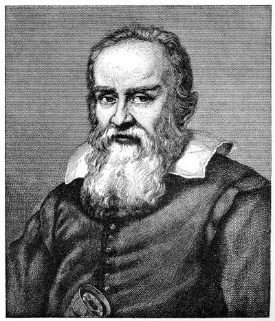 Galileo Galilei 1564-1642, 1882 door Unbekannt