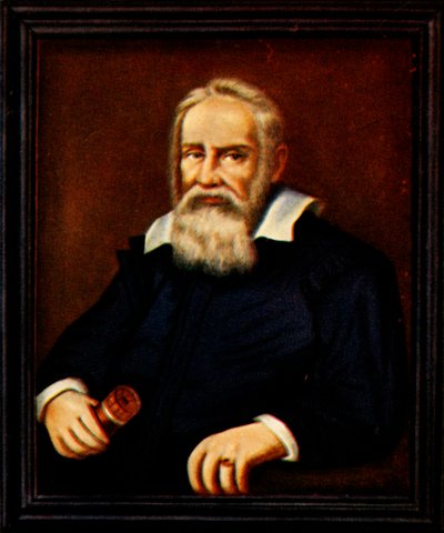 Galileo Galilei door Unbekannt