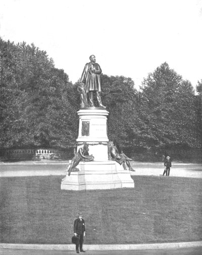 Garfield Standbeeld, Washington DC, VS, ca. 1900 door Unbekannt