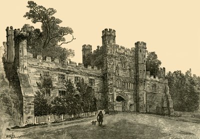 Poort van Battle Abbey door Unbekannt