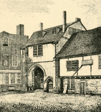 Poort van St. Saviours, Bermondsey, 1794, 1925 door Unbekannt