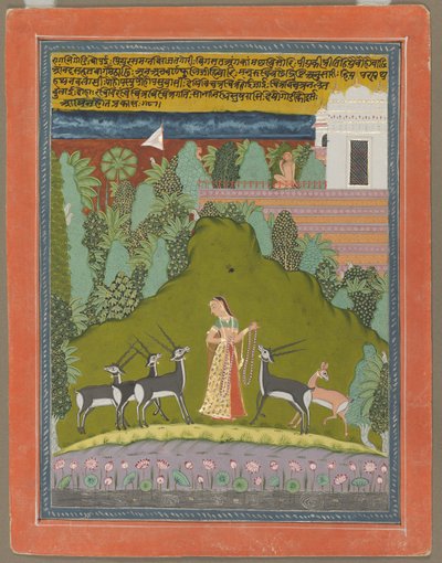 Gaudi Ragini, c. 1700-1725 door Unbekannt
