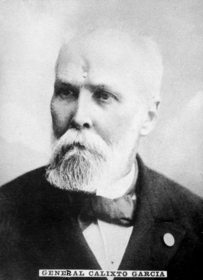 Generaal Calixto Garcia Iniguez, generaal tijdens de Cubaanse Onafhankelijkheidsoorlog, ca. 1910 door Unbekannt