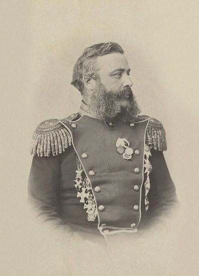 Generaal Carl Heinrich von Dehn 1816-1878 door Unbekannt