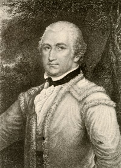 Generaal Daniel Morgan in een buckskin jas van de Virginia rangers door Unbekannt
