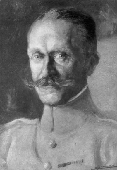Generaal Duval, hoofd van de Franse luchtmacht, 1918 door Unbekannt