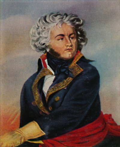 Generaal Kléber 1753-1800 - Schilderij van Guérin, 1934 door Unbekannt
