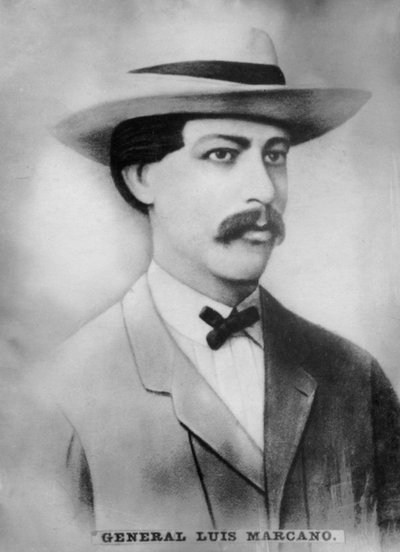 Generaal Luis Marcano 1831-1870, Generaal-majoor van het Cubaanse Bevrijdingsleger, c1910 door Unbekannt