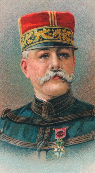 Generaal Maurice Sarrail 1856-1929, Geallieerd commandant in Griekenland tijdens de Eerste Wereldoorlog, 1917 door Unbekannt