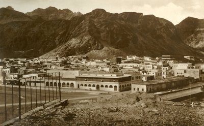 Algemeen uitzicht 2, Aden, ca. 1918-ca. 1939 door Unbekannt