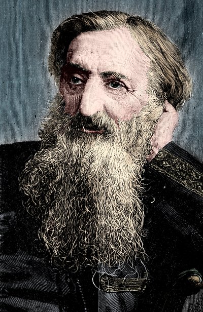Generaal William Booth, evangelische maatschappelijk werker en oprichter van het Leger des Heils, 1894 door Unbekannt