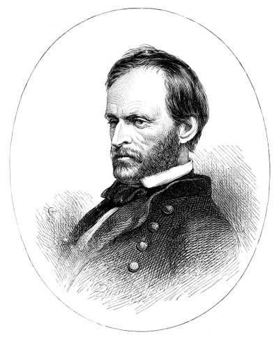 Generaal William Tecumseh Sherman, Amerikaanse generaal door Unbekannt