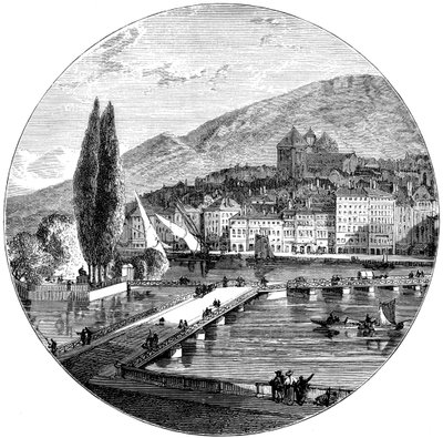 Genève, Zwitserland, 1900 door Unbekannt