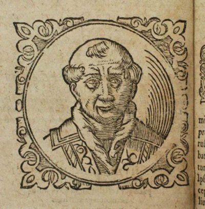 Geoffrey van Monmouth Uit: Prophetia Anglicana, Merlini Ambrosii Britanni, 1603 door Unbekannt