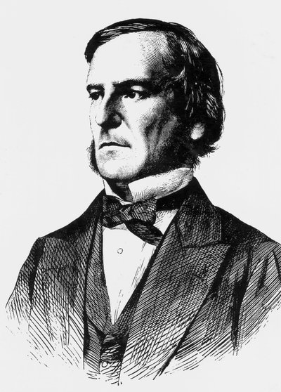 George Boole, Engelse wiskundige, ca. 1840s door Unbekannt