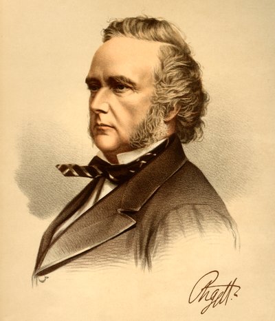 George Campbell, 8e hertog van Argyll, ca. 1890 door Unbekannt