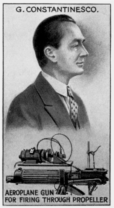 George Constantinescu, Roemeense wetenschapper, ingenieur en uitvinder, ca. 1924 door Unbekannt