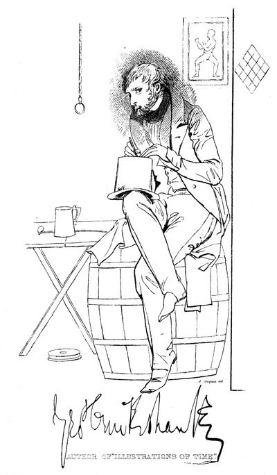George Cruikshank 1792-1878, Engelse karikaturist en boekillustrator, 19e eeuw door Unbekannt