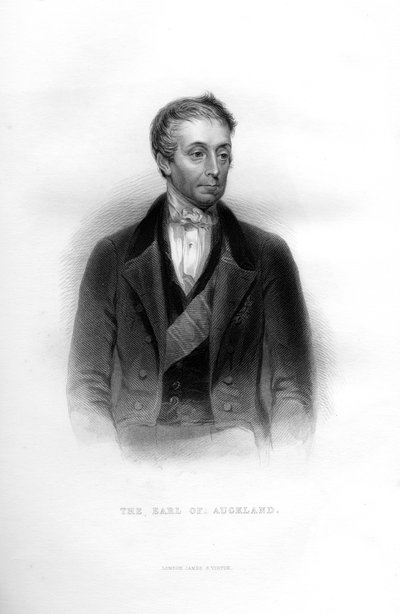 George Eden, 1e graaf van Auckland, gouverneur-generaal van India, 19e eeuw door Unbekannt