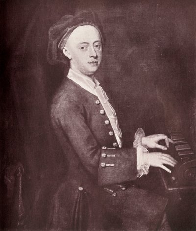 George Frederick Handel door Unbekannt