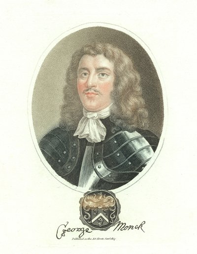 George Monck, 1e hertog van Albermarle, 17e-eeuwse Engelse soldaat, 1817 door Unbekannt