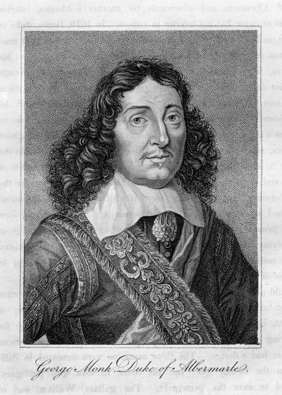 George Monck, Hertog van Albemarle, 17e eeuw Engelse soldaat door Unbekannt