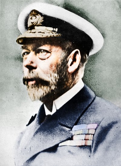 George V, koning van het Verenigd Koninkrijk vanaf 1910 door Unbekannt