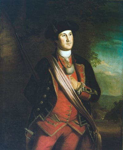 George Washington 1732-1799, Eerste President van de VS door Unbekannt