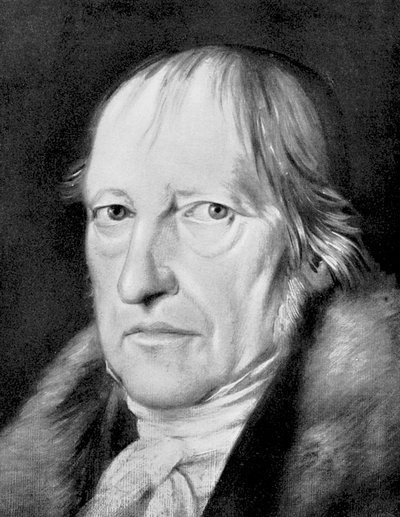 Georg Wilhelm Friedrich Hegel, Duitse filosoof door Unbekannt