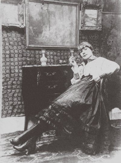 Gerda Wegener door Unbekannt