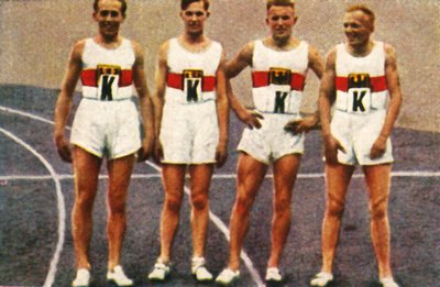 Duitse 4 x 400m estafetteteam, 1928 door Unbekannt