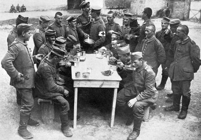 Duitse krijgsgevangenen, Eerste Wereldoorlog, 1914-1918, ca. 1920 door Unbekannt