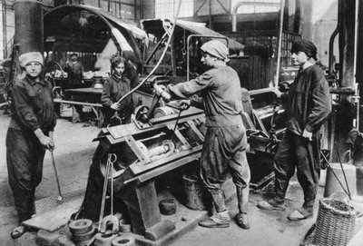 Duitse staatsmunitiefabriek, Eerste Wereldoorlog, 1917 door Unbekannt