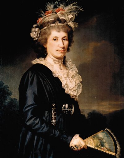 Gertrud Elisabeth Mara, geboren Schmeling 1749-1833 door Unbekannt