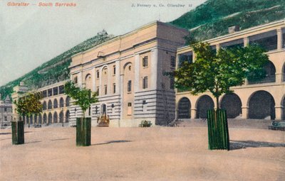 Gibraltar - Zuidkazerne door Unbekannt