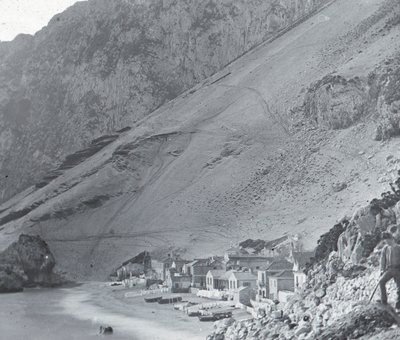 Gibraltar, Catalan Bay, ca. 1910 door Unbekannt