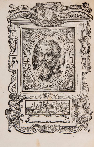 Giorgio Vasari. Uit: Giorgio Vasari, De levens van de meest voortreffelijke Italiaanse schilders, beeldhouwers door Unbekannt