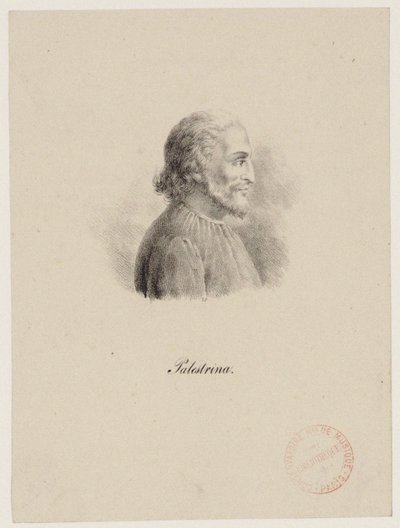 Giovanni Pierluigi da Palestrina door Unbekannt
