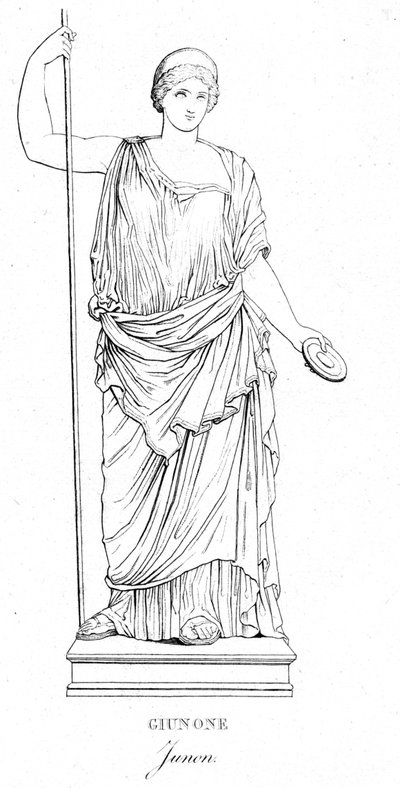 Giunone Junon, ca. 1850 door Unbekannt