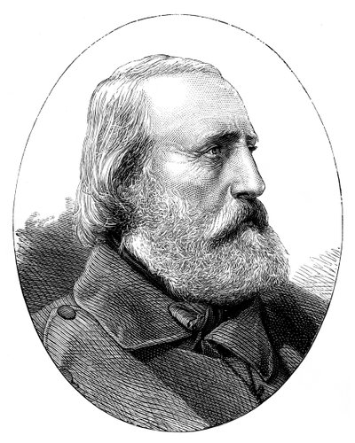 Giuseppe Garibaldi 1807-1882, Italiaanse patriot door Unbekannt