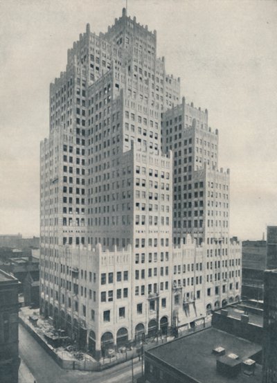 Betekenis geven aan de wolkenkrabber: Gegroepeerde torens in St. Louis, ca. 1935 door Unbekannt