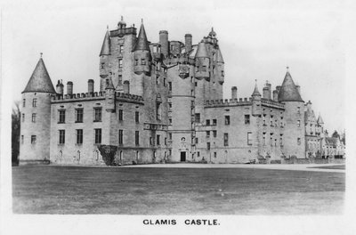 Glamis Castle door Unbekannt