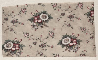 Glanzend Chintz Fragment door Unbekannt
