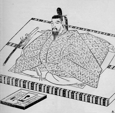 Go-Daigo, keizer van Japan, 1907 door Unbekannt