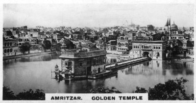 Gouden Tempel, Amritsar, India, ca. 1925 door Unbekannt