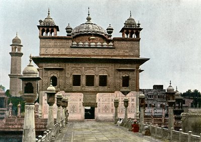Gouden Tempel, Amritsar, Punjab, India, ca. 1890 door Unbekannt