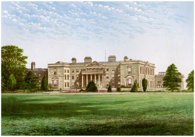 Gopsal Hall, Leicestershire, huis van Lord Howe door Unbekannt