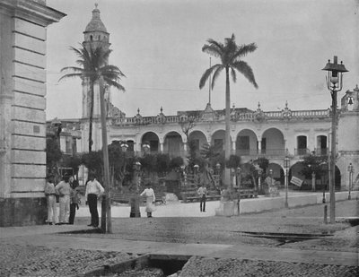 Gouverneurspaleis, Vera Cruz, Mexico, c1897 door Unbekannt