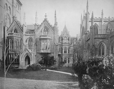 Grace Church en Pastorie, New York, c1897 door Unbekannt